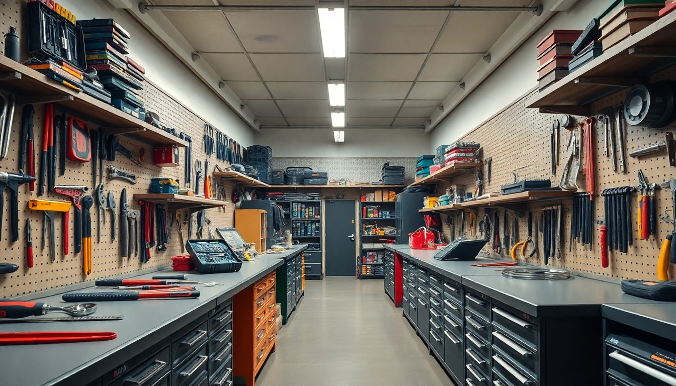 Interior de la ferretería